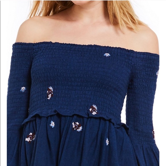 Free People Counting Daisies Embroidered Mini - Picture 8 of 8